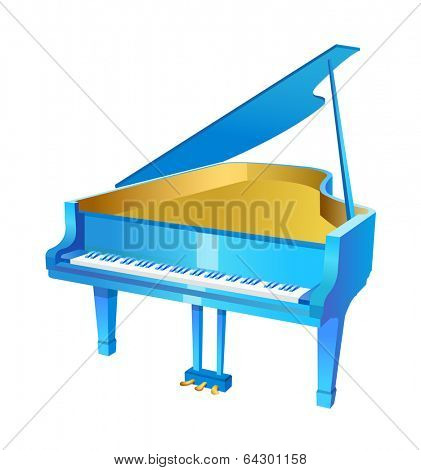 vector icon piano