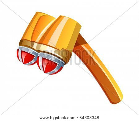 vector icon massage item