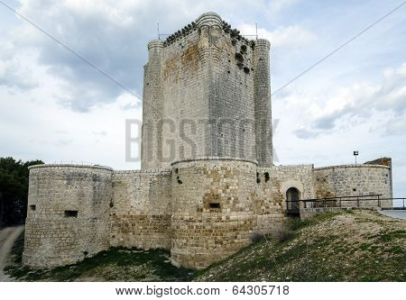 Castillo De Iscar In Valladolid Province
