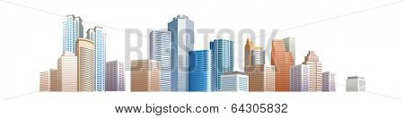 vector icon cityscape