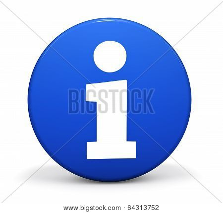 Info Blue Badge