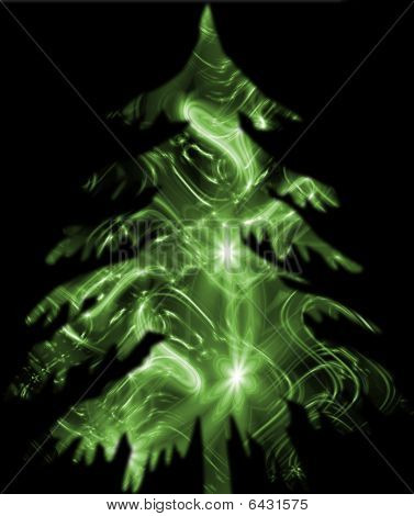 Abstract kerstboom