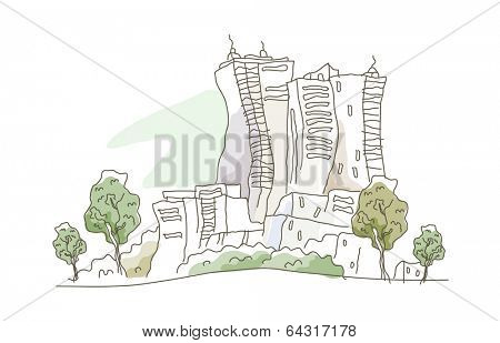 icon building