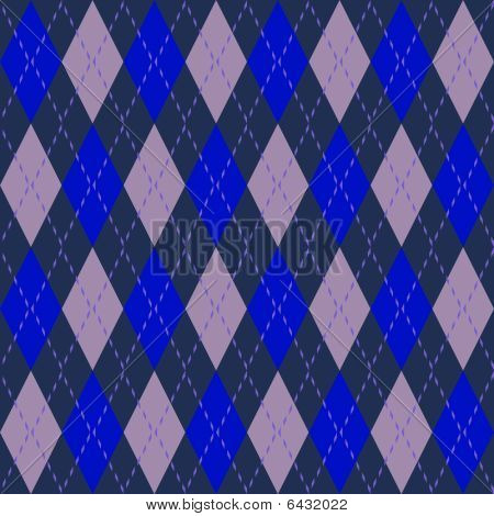 Argyle Bezešvé Pattern