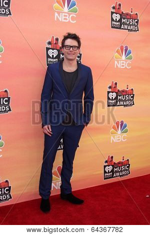LOS ANGELES - MAY 1:  Bobby Bones at the 1st iHeartRadio Music Awards at Shrine Auditorium on May 1, 2014 in Los Angeles, CA