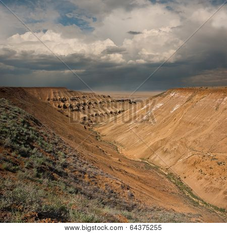 Plateau Ustiurt In Kazakhstan