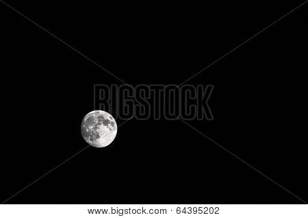 Full Moon At Perigee In Sardinia