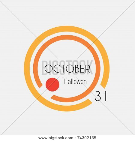 Halloween calendar