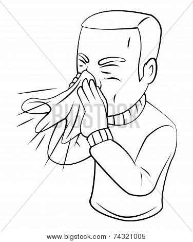 sneezing