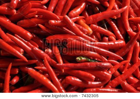 Skupina chilli Red Hot