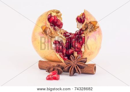 Pomegranate, Cinnamon and  Anise