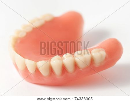 Dental plate making of in the lab