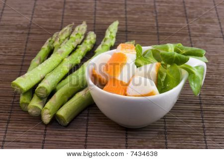 Szparagi i Surimi