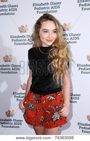LOS ANGELES - OCT 19:  Sabrina Carpenter at the 25th Annual 