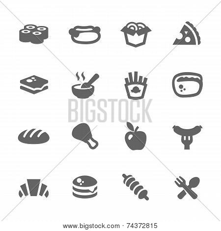 Fast Food Icons