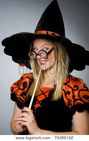 Witch doing her dirty tricks 