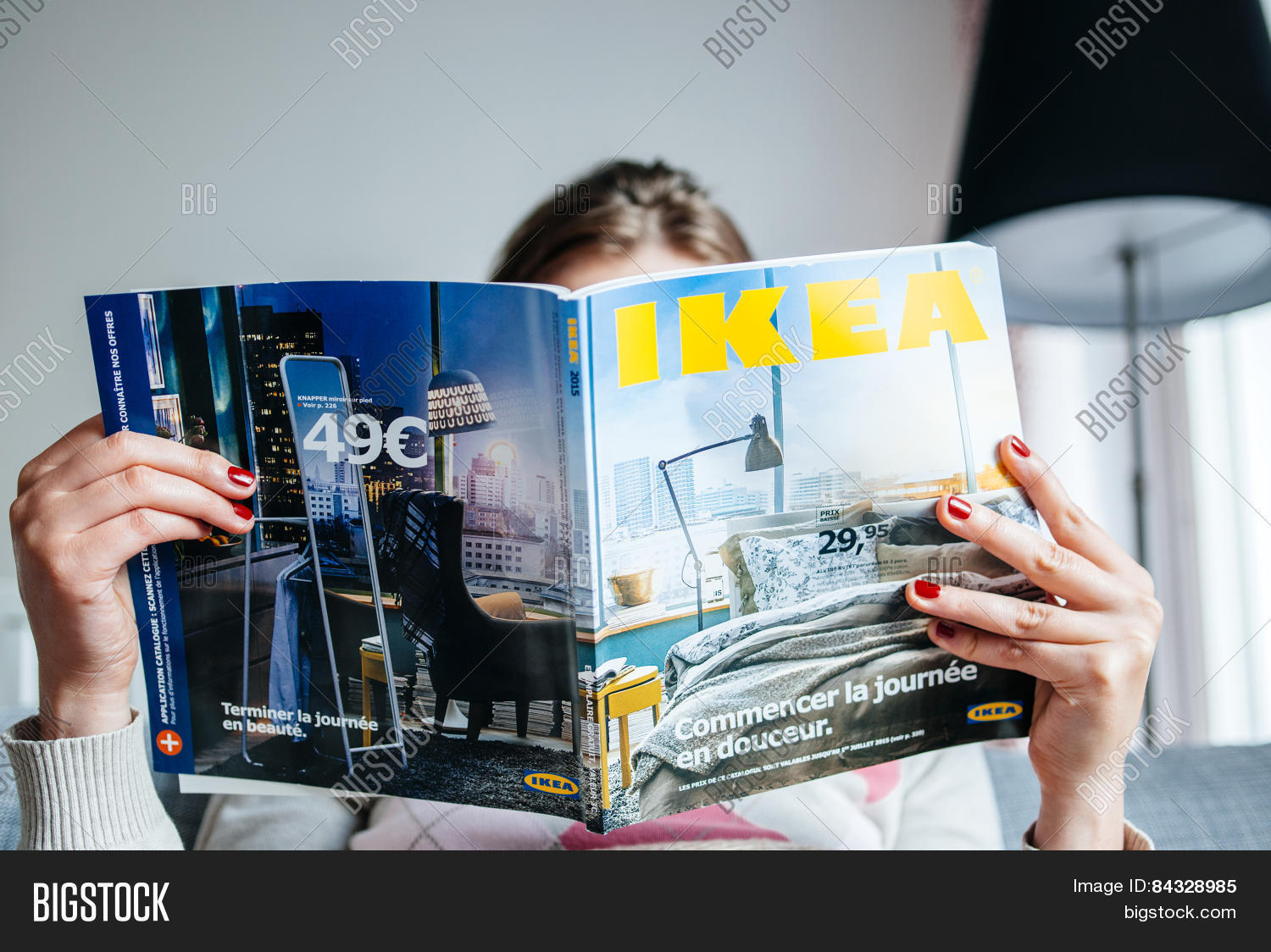 Reading Ikea Catalogue Image & Photo (Free Trial) Bigstock