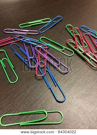 Scattered Paperclips