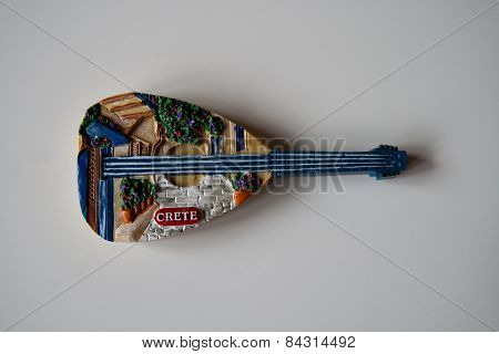 souvenir guitar crete