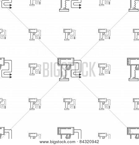 Stun gun vector background