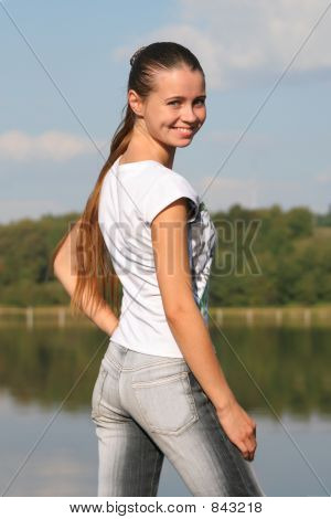 Ragazza sorridente