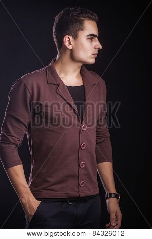 Portrait of sexy man