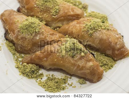 Traditional turkish pastry - baklava