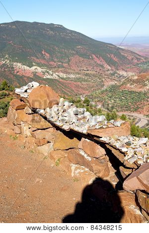 The    Dades Valley In Atlas  Nobody