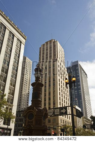 Lotta's Fountain In Downtown San Francisco
