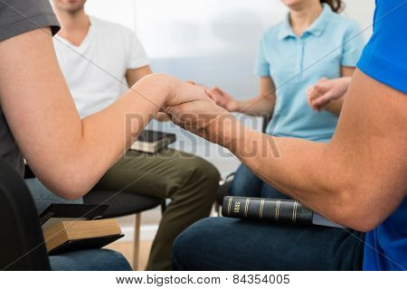 Group Of People Praying