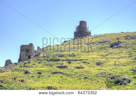 The Ruins Of The Genoese Fortress