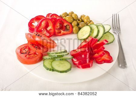 Raw vegetable