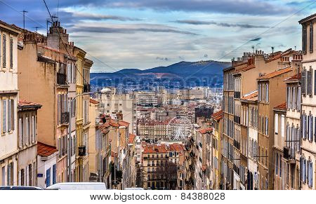 Montee De La Bonne Mere In Marseilles - France, Provence