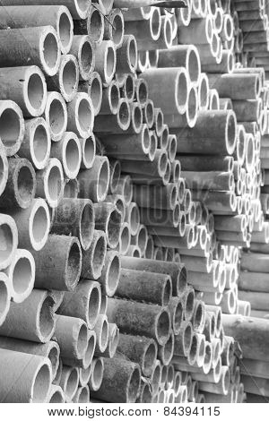 Ceramic Pipe Wall Pattern.