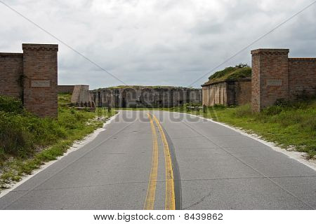 Sisäänkäynti Fort Pickens
