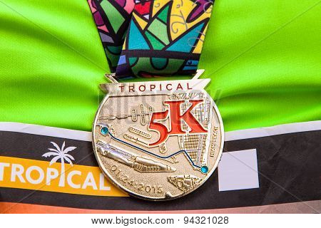 Medal 5k marathon