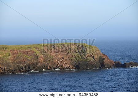 Rockfall On Gateholm Island