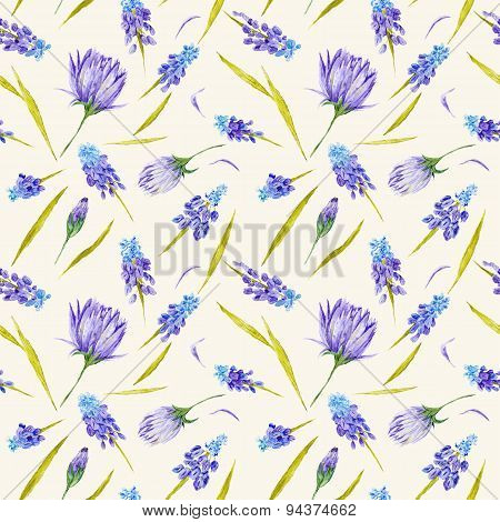 Country Field Floral Pattern