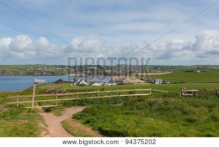 Thurlestone South Devon England UK near Hope Cove and Salcombe on the south west coast path