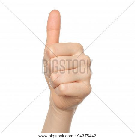 Woman hand