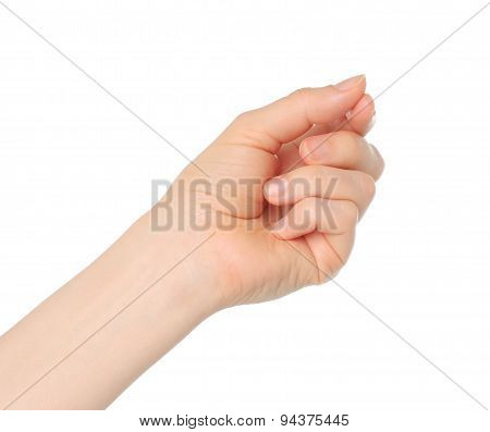 Woman hand