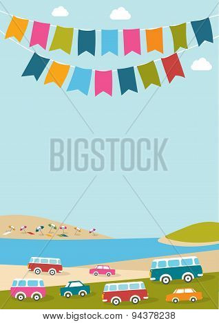Summer Festival, Party Poster.