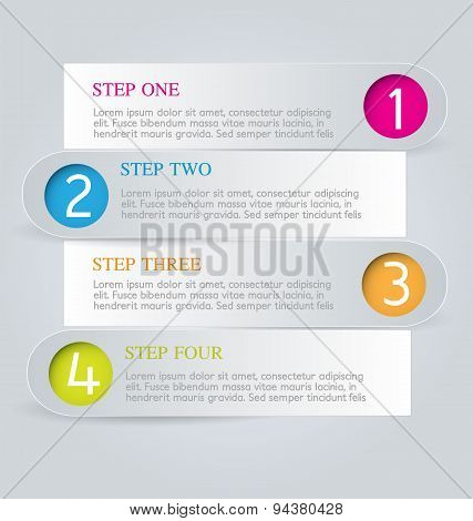 Business infographic template