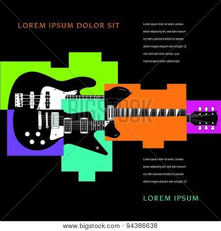 Music Concert Poster Layout Template