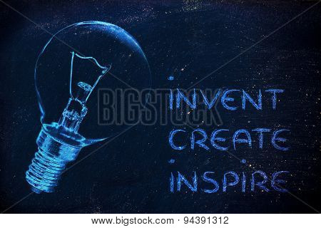 From A Brilliant Idea To Real Success: Invent, Create, Inspire
