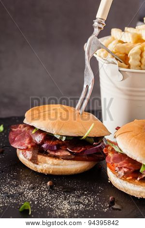 Delicious burger