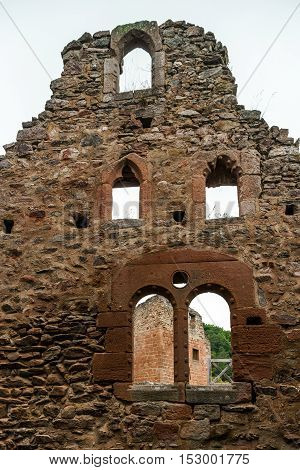 Majestic Medieval Castle  Saint-ulrich On The Top Of The Hill