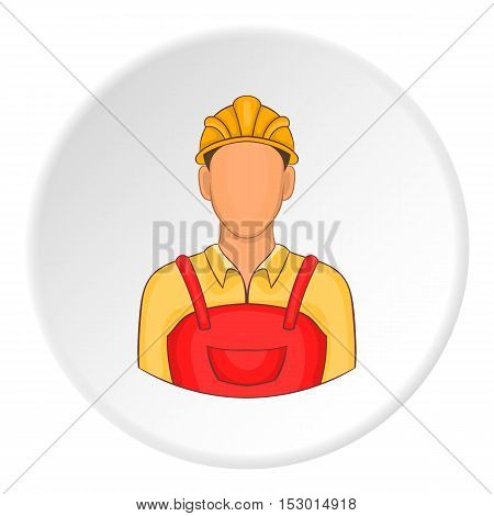 Worker icon. Flat illustration of worker vector icon for web