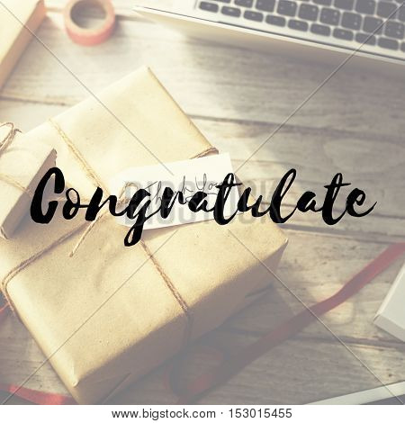 Arts & Crafts Gift Present Give Sharing Congratulations Concept