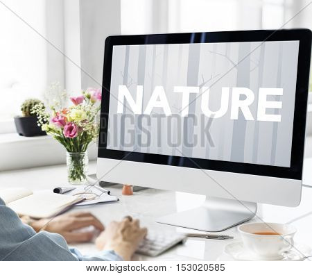 Nature Ecology Go Green Concept
